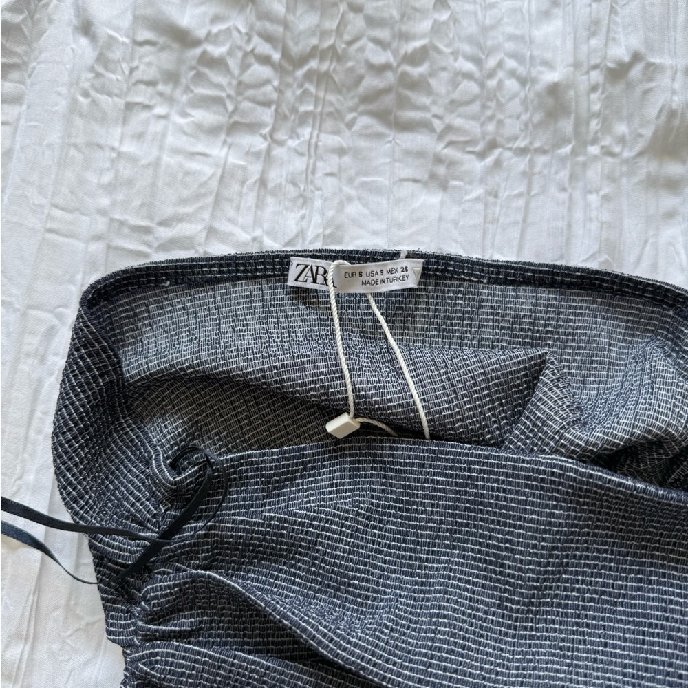 ZARA Ribbed Tube Top - Picture 3 of 4